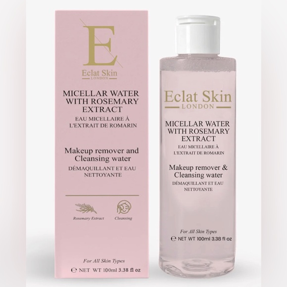 NEW ECLAT SKIN Micellar Water with Rosemary Extract Full Size 100 mL NIB - Picture 2 of 7